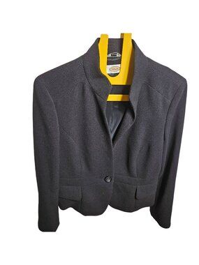 Talbots Womens Black Stretch Blazer